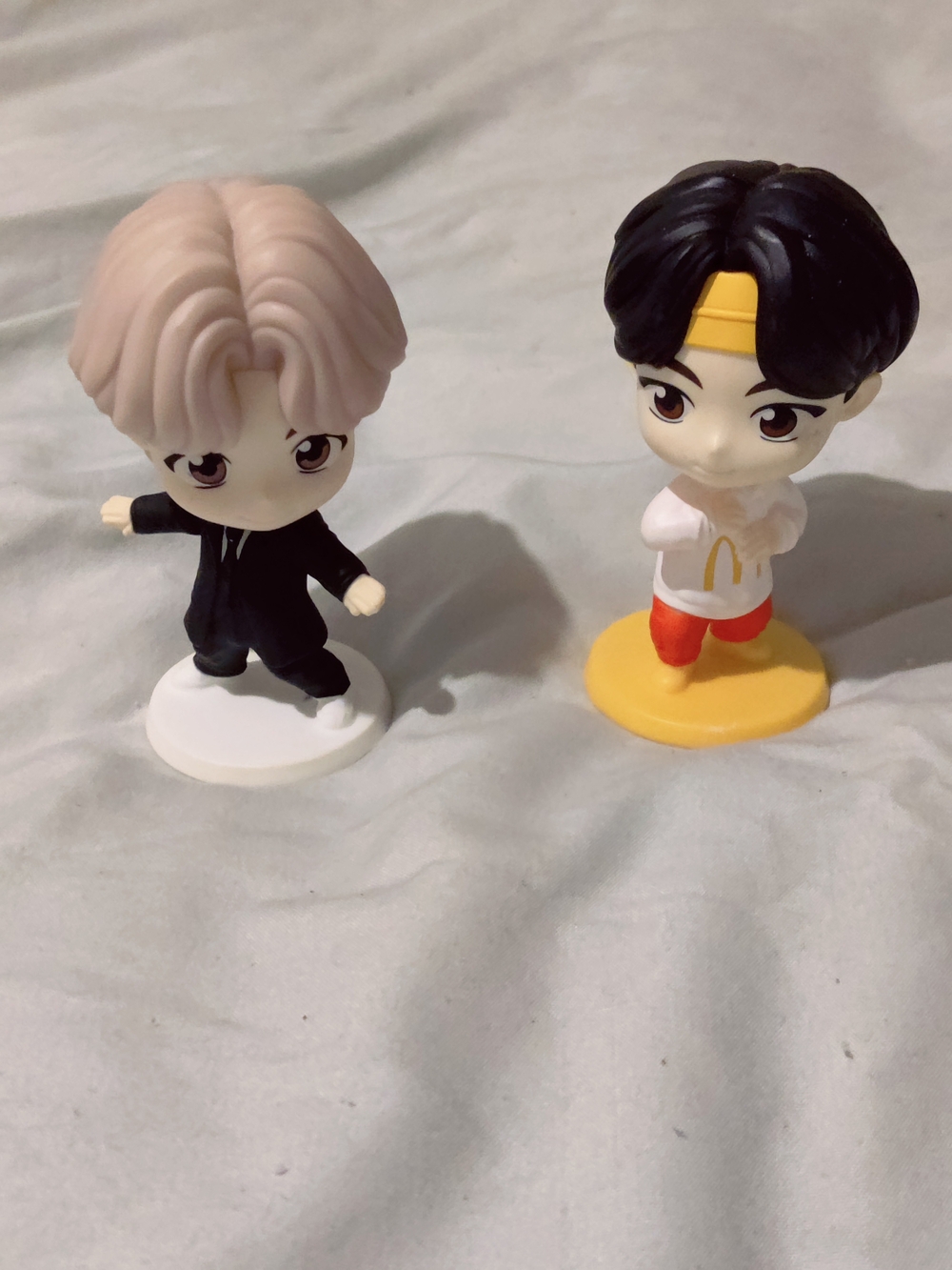 McDonald's 2025 TinyTAN BTS Happy Meal figures Jung kook and Jin